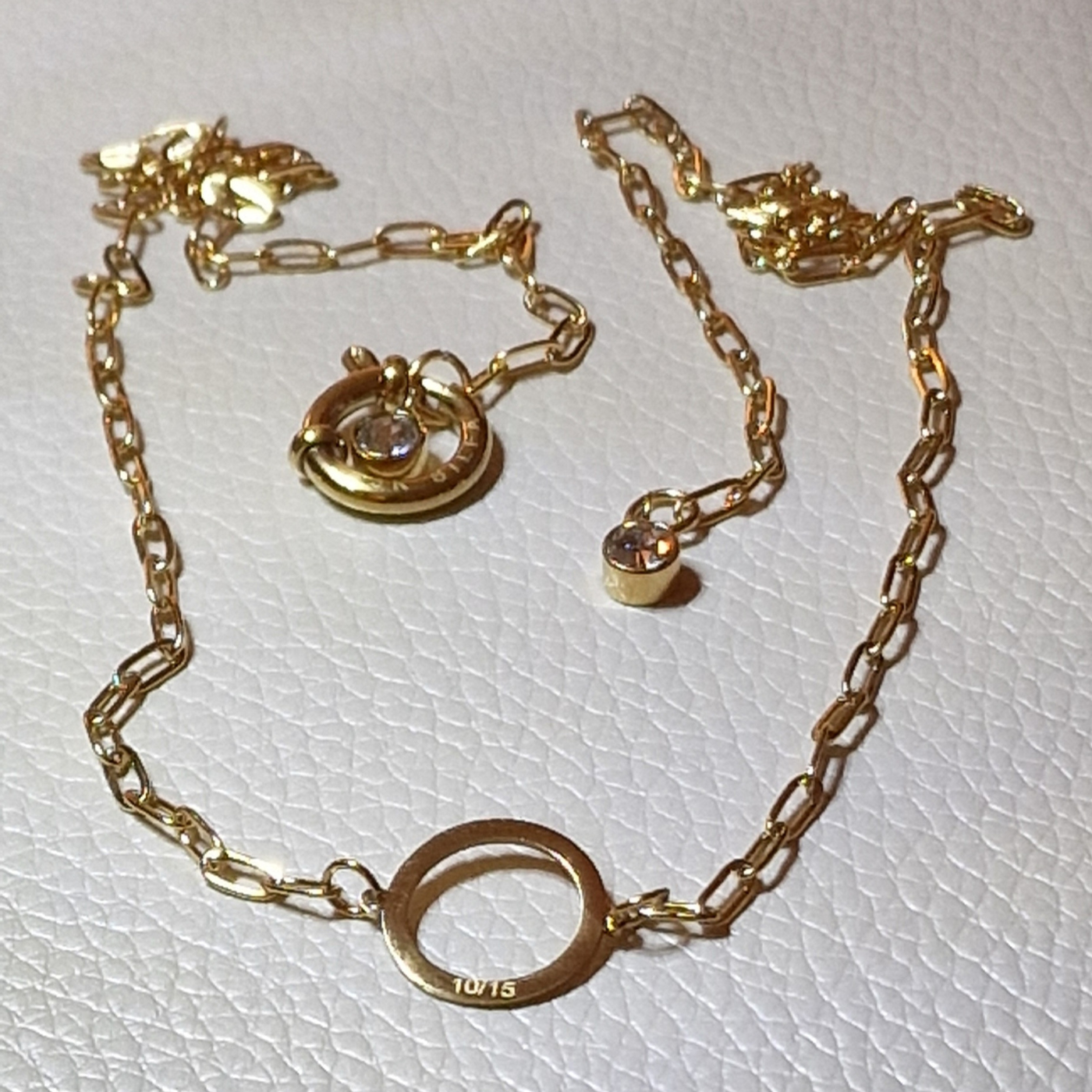 My Pearl Halskæde med 10 mm måler - Guld - A Knitters World