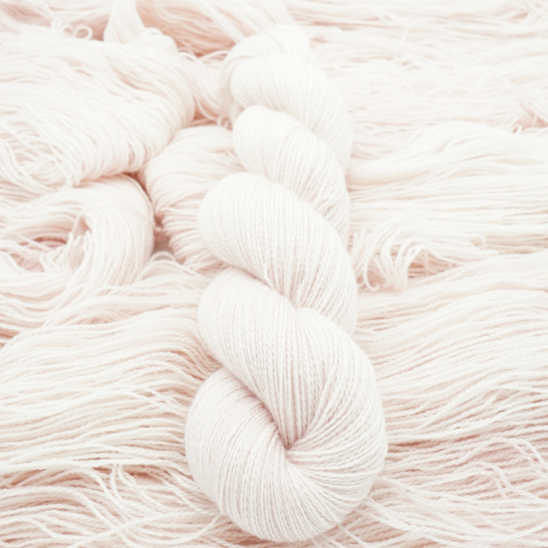 Load image into Gallery viewer, 100% Mongolian Cashmere Lace - Cherry Blossom - A Knitters World
