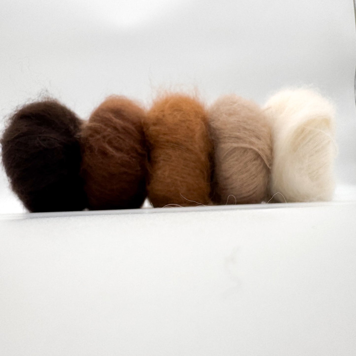Mohair Sport - Caramel