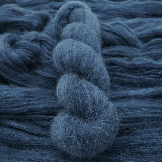 Fluffy - Denim - A Knitters World