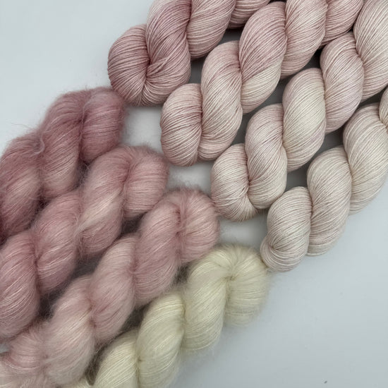 Merino/ Mohair Fade - Cherry Blossom - A Knitters World