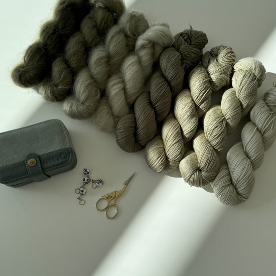 Merino/Mohair Fade - Deep within the forest FORUDBESTILLING ! - A Knitters World