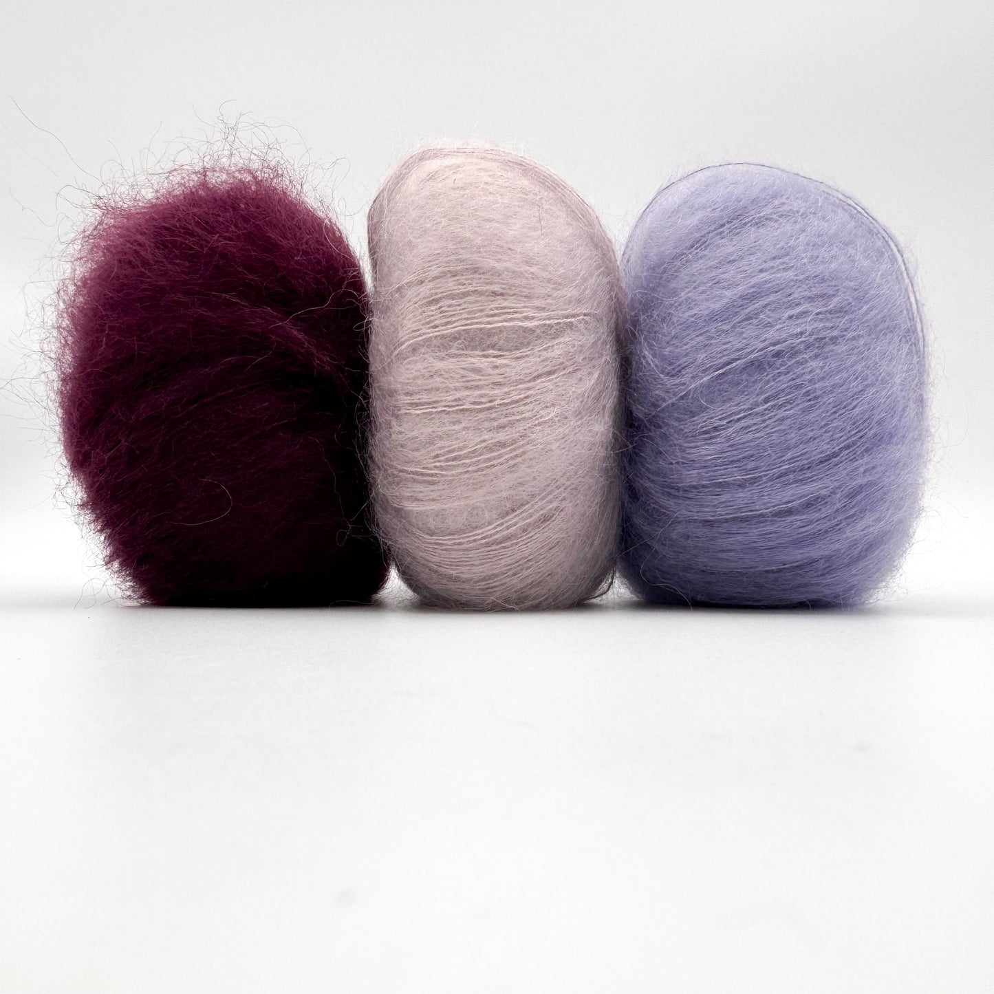 Mohair Sport garn i farven Dusty Rose – Superkid Mohair og silke fra A Knitters World