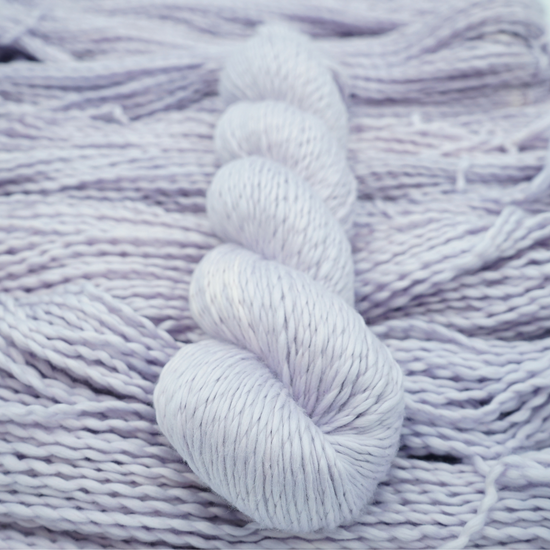 100% Bomuld - Purple Flora - A Knitters World